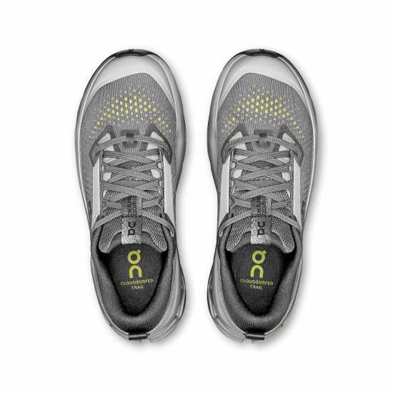 Маратонки За Бягане По Пътеки On Cloudsurfer Trail Running Shoes Womens Iron Lilac Дамски туристически сандали