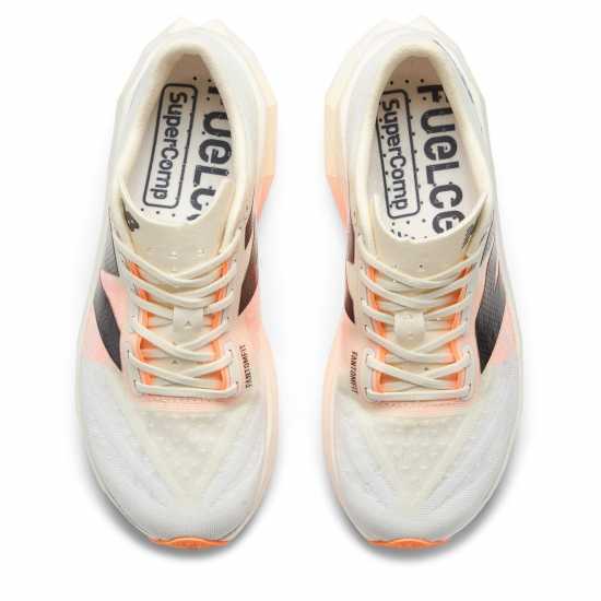 Дамски маратонки за бягане New Balance Fuelcell Supercomp Elite V4 Running Shoes Womens Бяло/Оранжево New Balance Fuelcell Supercomp Elite V4 Running Shoes Womens Бяло/Оранжево Дамски маратонки за бягане