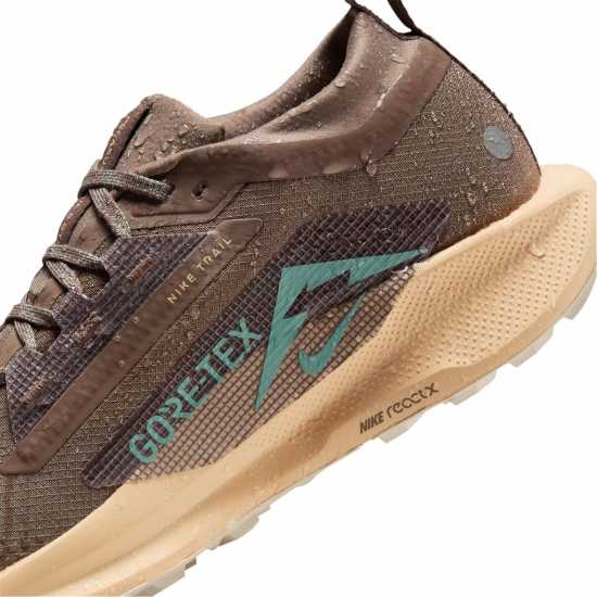 Nike Pegasus Trail 5 Gore-Tex Running Shoes Womens Mink/Orange Дамски туристически сандали
