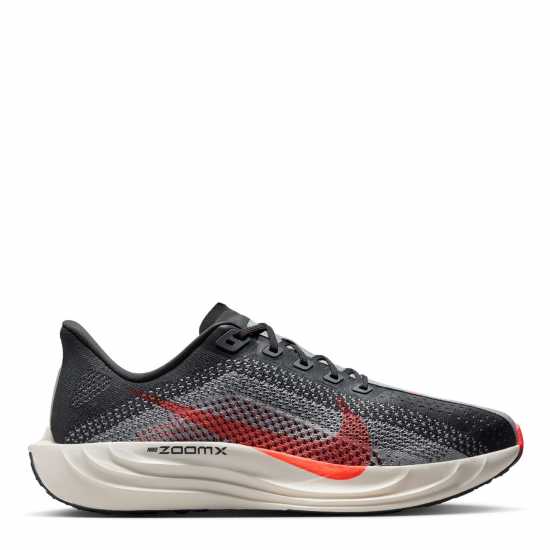 Nike Pegasus Plus Trainers Mens Grey/Crimson Мъжки маратонки
