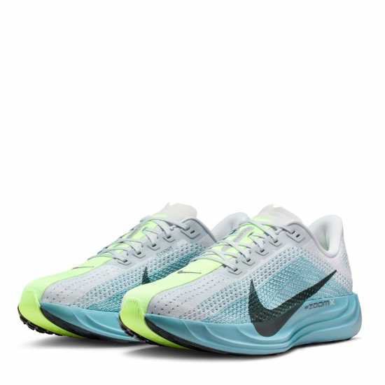 Nike Pegasus Plus Trainers Mens Platinum/Sea Nike Pegasus Plus Trainers Mens Platinum/Sea