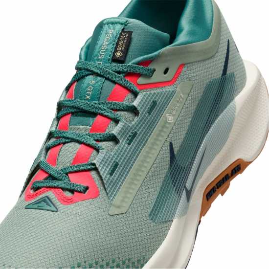 Nike Мъжки Обувки За Бягане Pegasus Trail 5 Gore-Tex Running Shoes Mens Джейд Хоризонт Nike Мъжки Обувки За Бягане Pegasus Trail 5 Gore-Tex Running Shoes Mens Джейд Хоризонт