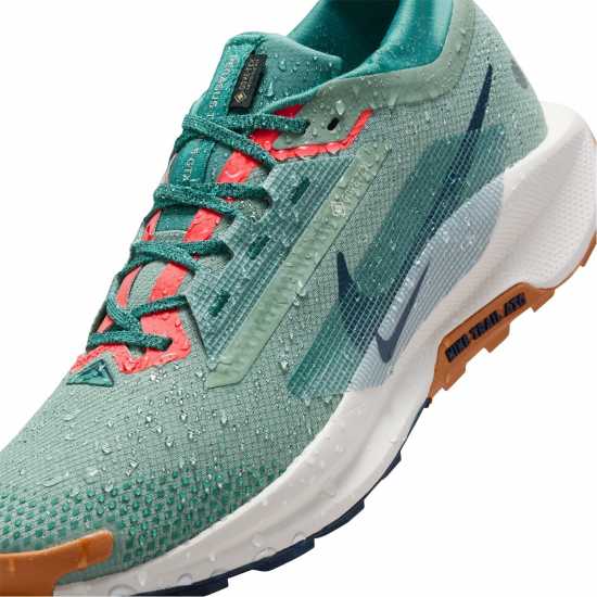 Nike Мъжки Обувки За Бягане Pegasus Trail 5 Gore-Tex Running Shoes Mens Джейд Хоризонт Nike Мъжки Обувки За Бягане Pegasus Trail 5 Gore-Tex Running Shoes Mens Джейд Хоризонт