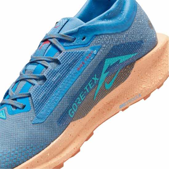 Nike Мъжки Обувки За Бягане Pegasus Trail 5 Gore-Tex Running Shoes Mens Синьо Надвърху 