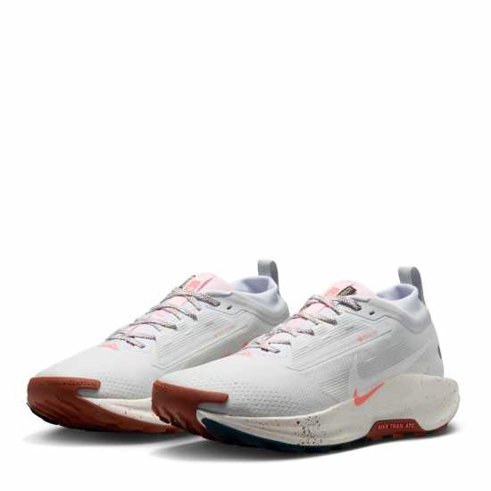 Nike Мъжки Обувки За Бягане Pegasus Trail 5 Gore-Tex Running Shoes Mens Платина Nike Мъжки Обувки За Бягане Pegasus Trail 5 Gore-Tex Running Shoes Mens Платина