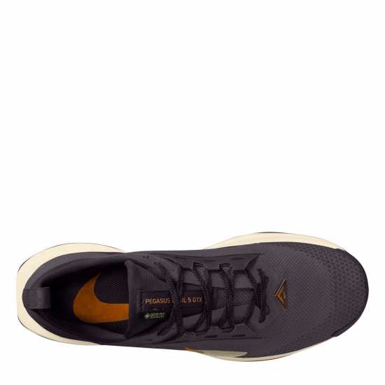 Nike Мъжки Обувки За Бягане Pegasus Trail 5 Gore-Tex Running Shoes Mens Оф Ноар Nike Мъжки Обувки За Бягане Pegasus Trail 5 Gore-Tex Running Shoes Mens Оф Ноар