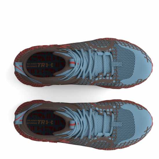 Under Armour Hovr Ridge Trek Waterproof Trail Shoes Mens Синьо Мъжки високи кецове
