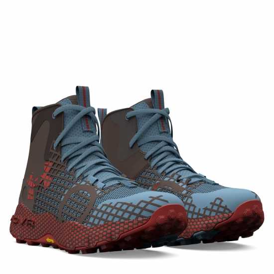 Under Armour Hovr Ridge Trek Waterproof Trail Shoes Mens Синьо Мъжки високи кецове