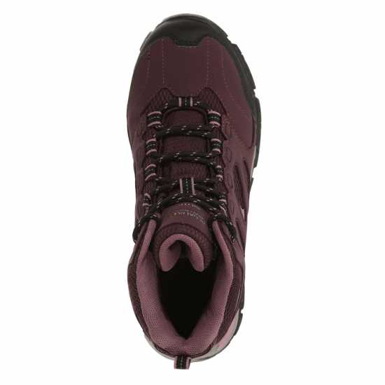 Туристически Обувки Regatta Lady Holcombe Iep Mid Walking Boots DkBurg/Black Дамски туристически обувки