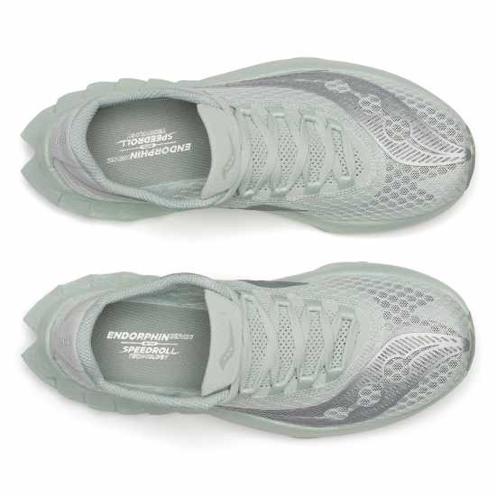 Saucony Endorphin Pro 4 Trainers Womens Mist Дамски маратонки за бягане