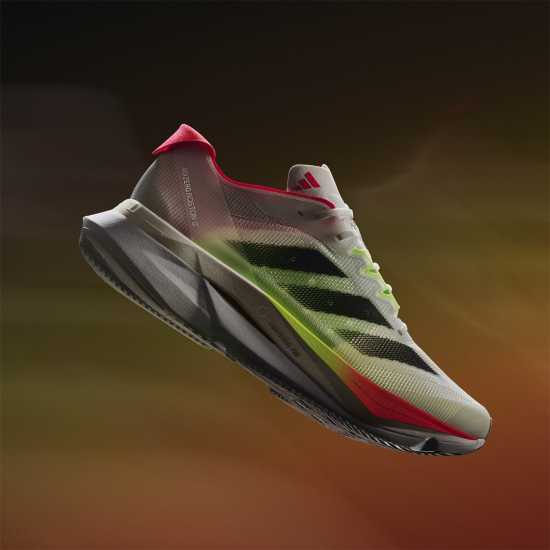 Adidas Adizero Boston 12 Road Running Shoes Womens FTWWHT/CBLACK/L" (This is a product code and does not requir 