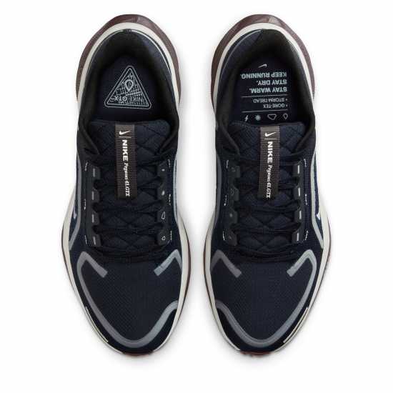 Nike Pegasus 41 Gore-Tex Women's Waterproof Road Running Shoes Womens Обсидиан/Платинум 