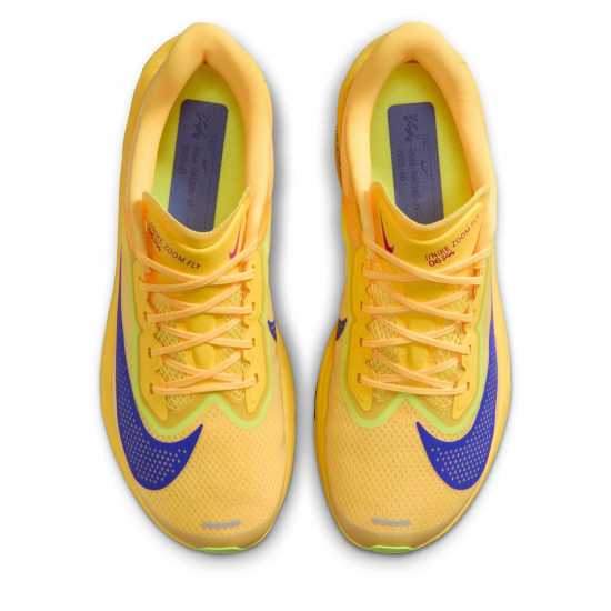 Nike Мъжки Обувки За Бягане Zoom Fly 6 Road Running Shoes Mens Citron Pulse 
