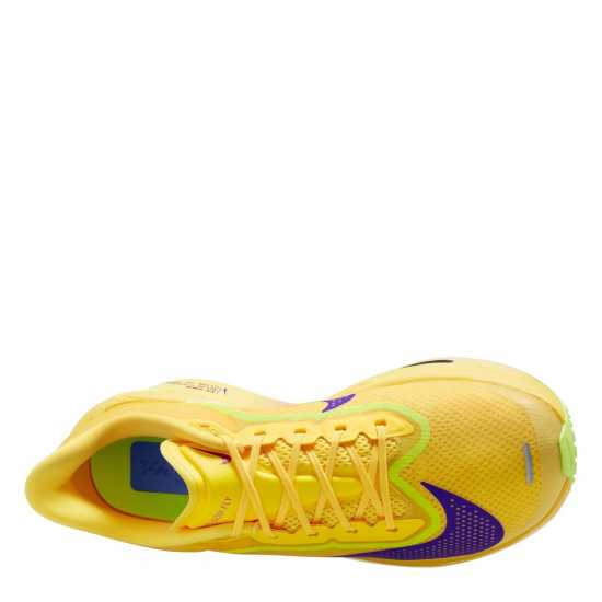 Nike Мъжки Обувки За Бягане Zoom Fly 6 Road Running Shoes Mens Citron Pulse 