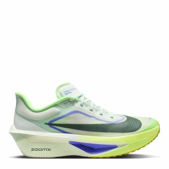 Nike Мъжки Обувки За Бягане Zoom Fly 6 Road Running Shoes Mens Green/Volt 