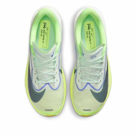 Nike Мъжки Обувки За Бягане Zoom Fly 6 Road Running Shoes Mens Green/Volt 