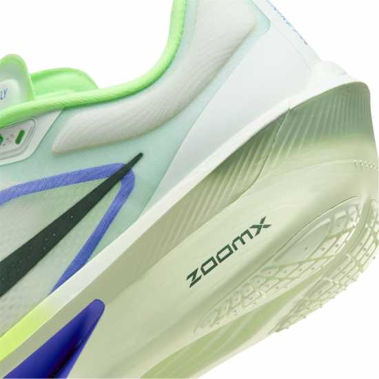 Nike Мъжки Обувки За Бягане Zoom Fly 6 Road Running Shoes Mens Green/Volt 