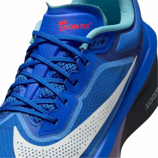 Мъжки маратонки Nike Мъжки Обувки За Бягане Zoom Fly 6 Road Running Shoes Mens Рази Син Nike Мъжки Обувки За Бягане Zoom Fly 6 Road Running Shoes Mens Рази Син Мъжки маратонки