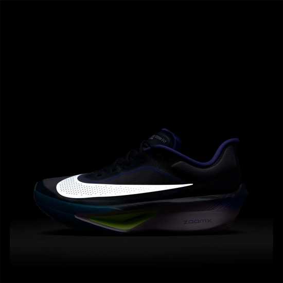 Nike Мъжки Обувки За Бягане Zoom Fly 6 Road Running Shoes Mens Обсидиан/Бял Nike Мъжки Обувки За Бягане Zoom Fly 6 Road Running Shoes Mens Обсидиан/Бял