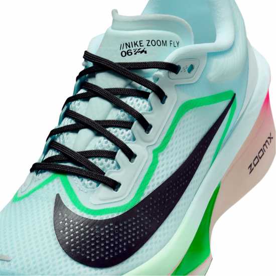Nike Zoom Fly 6 Road Running Shoes Womens Glacier Ice Дамски маратонки за бягане