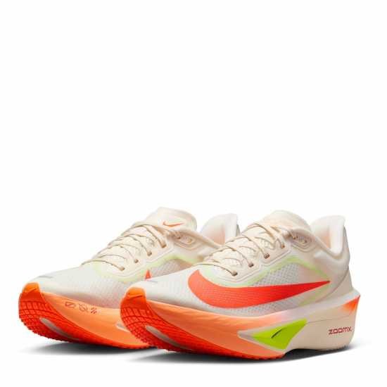Nike Zoom Fly 6 Road Running Shoes Womens Ivory/Crimson Дамски маратонки за бягане