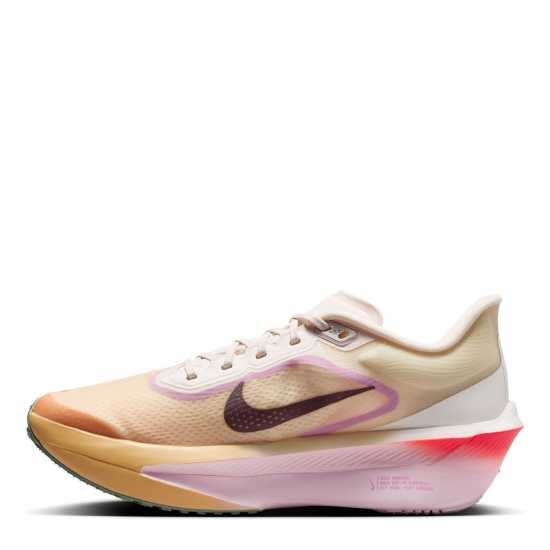 Nike Zoom Fly 6 Road Running Shoes Womens Sail/Orange 