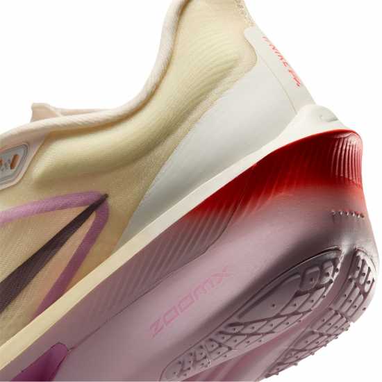 Nike Zoom Fly 6 Road Running Shoes Womens Sail/Orange 
