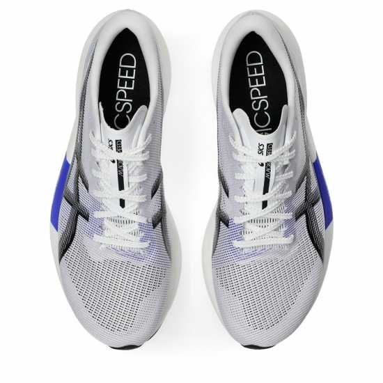 Asics Мъжки Маратонки За Бягане Magic Speed 5 Mens Running Shoes White/Black 