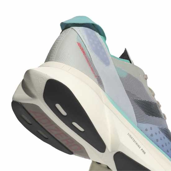 Adidas Adizero Adios Pro 3 W Road Running Shoes Womens White/Ink/Aqua 