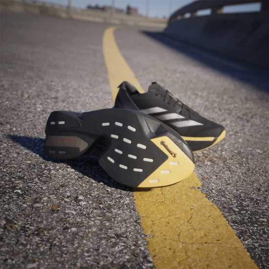 Adidas Women's Adizero Adios Pro Everyday Neutral Road Running Shoe Черно/Мет/Искра 