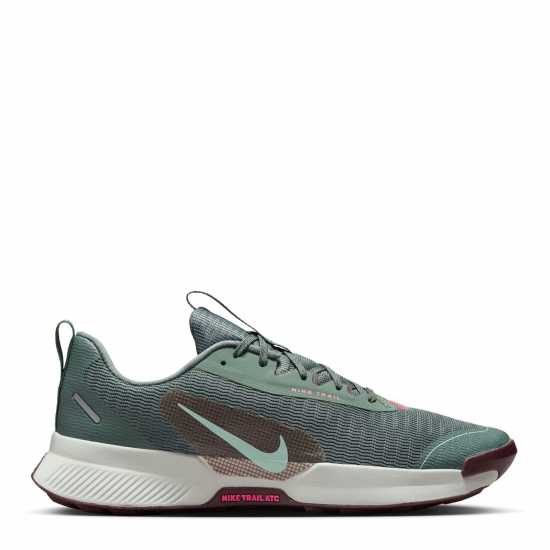 Nike Juniper Trail 3 Running Trainers Mens Clay Green/Mint Мъжки туристически обувки