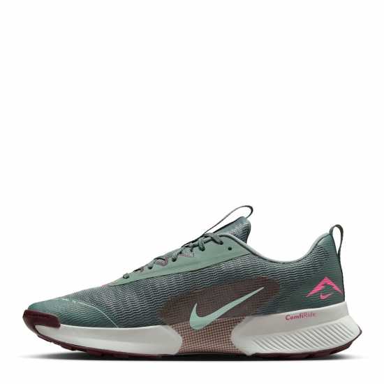 Nike Juniper Trail 3 Running Trainers Mens Clay Green/Mint Мъжки туристически обувки