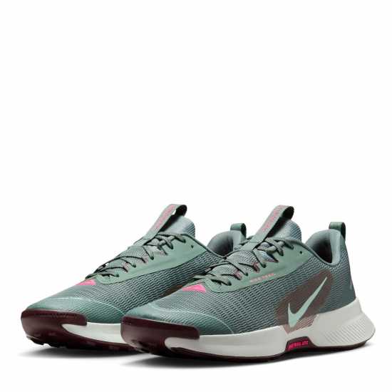 Nike Juniper Trail 3 Running Trainers Mens Clay Green/Mint Мъжки туристически обувки