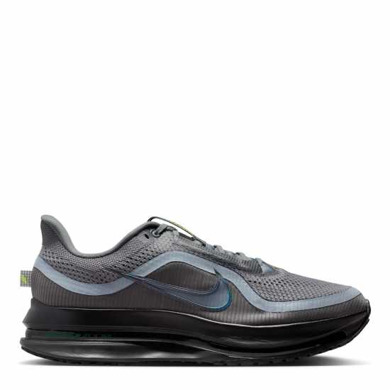 Nike Мъжки Обувки За Бягане Pegasus Premium Running Shoes Mens Grey/Volt 