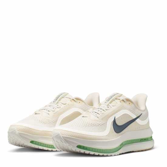 Nike Мъжки Обувки За Бягане Pegasus Premium Running Shoes Mens Ivory/Black 