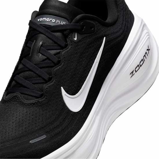 Nike Мъжки Обувки За Бягане Vomero Plus Road Running Shoes Mens Черно/Бяло 