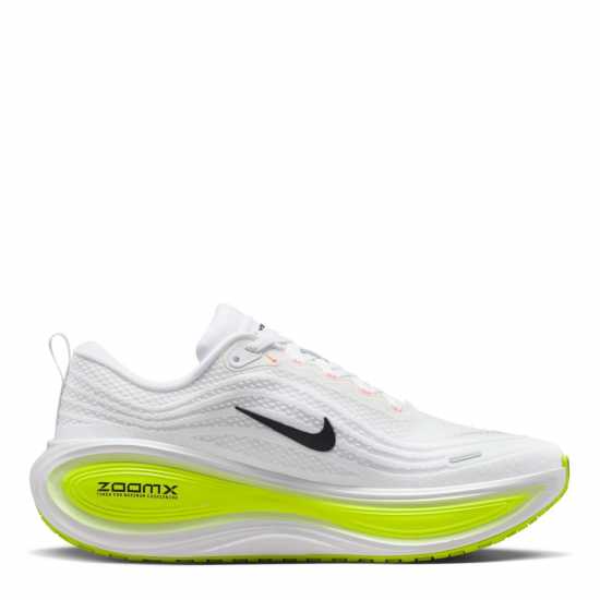 Nike Мъжки Обувки За Бягане Vomero Plus Road Running Shoes Mens White/Volt Nike Мъжки Обувки За Бягане Vomero Plus Road Running Shoes Mens White/Volt