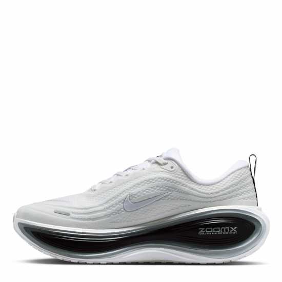 Nike Мъжки Обувки За Бягане Vomero Plus Road Running Shoes Mens White/Silver 