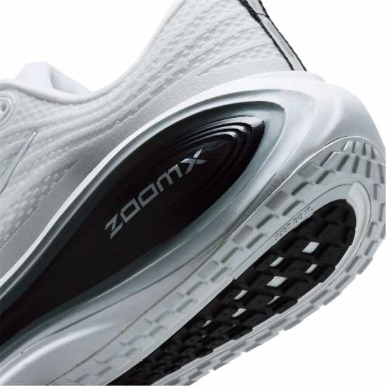 Nike Мъжки Обувки За Бягане Vomero Plus Road Running Shoes Mens White/Silver 