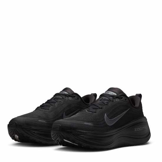 Nike Мъжки Обувки За Бягане Vomero Plus Road Running Shoes Mens Черно/Черно 
