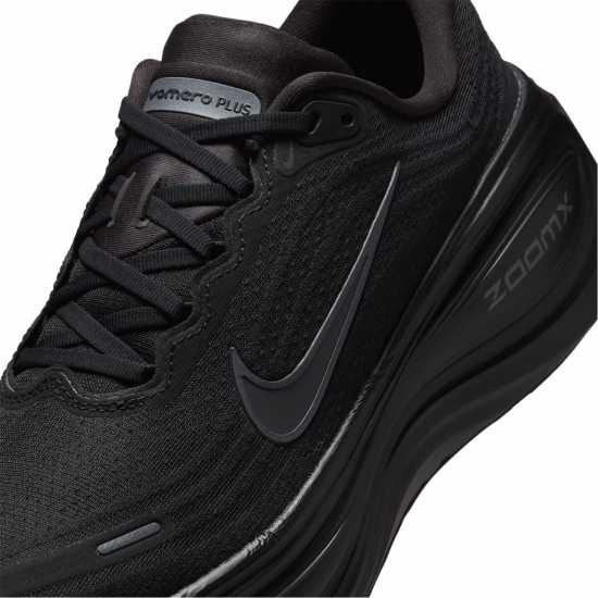 Nike Мъжки Обувки За Бягане Vomero Plus Road Running Shoes Mens Черно/Черно 