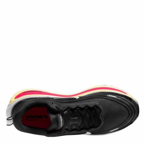 Nike Мъжки Обувки За Бягане Vomero Plus Road Running Shoes Mens Black/Crimson Nike Мъжки Обувки За Бягане Vomero Plus Road Running Shoes Mens Black/Crimson