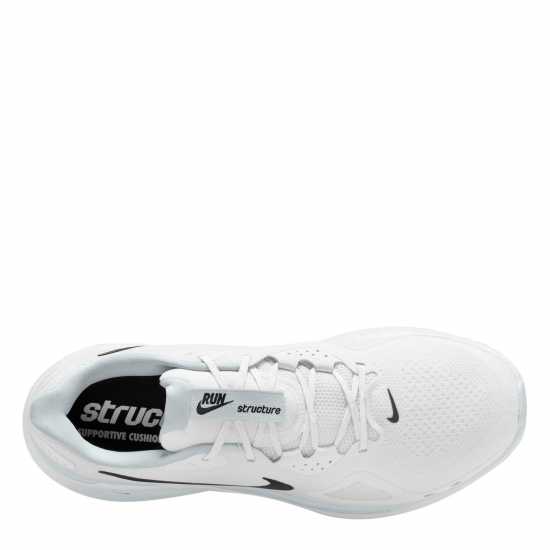 Мъжки маратонки Nike Structure 26 Trainers Mens Бяло/Черно-Платина Nike Structure 26 Trainers Mens Бяло/Черно-Платина Мъжки маратонки