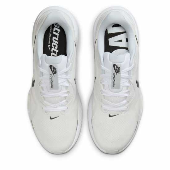 Мъжки маратонки Nike Structure 26 Trainers Mens Бяло/Черно-Платина Nike Structure 26 Trainers Mens Бяло/Черно-Платина Мъжки маратонки