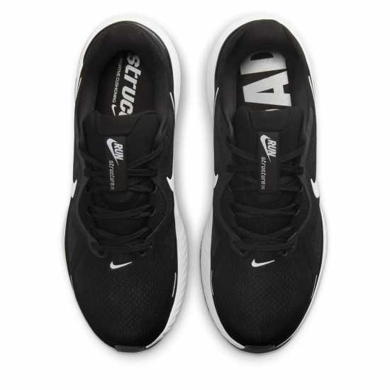 Nike Structure 26 Trainers Mens Black/White Мъжки маратонки
