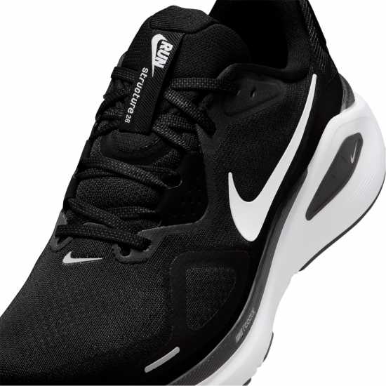 Nike Structure 26 Trainers Mens Black/White Мъжки маратонки
