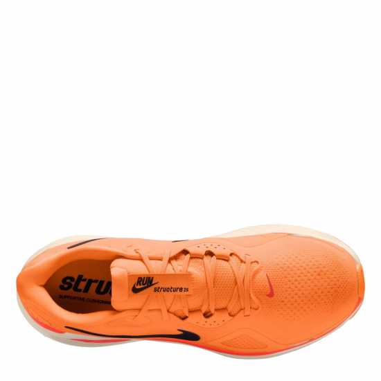 Nike Structure 26 Trainers Mens Hyper Orange Мъжки маратонки