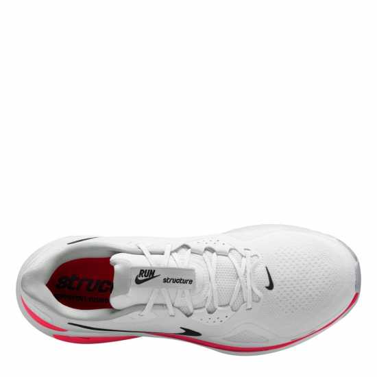 Nike Structure 26 Trainers Mens Wht/Blk-Crimson Мъжки маратонки