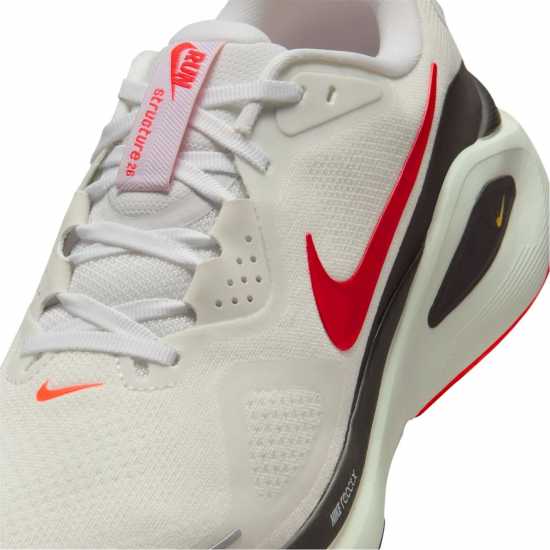Nike Structure 26 Trainers Mens White/Crimson 