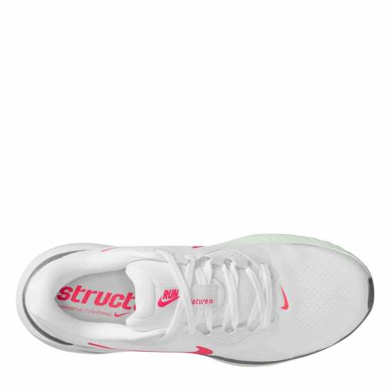 Nike Structure 26 Trainers Mens White/Crimson 
